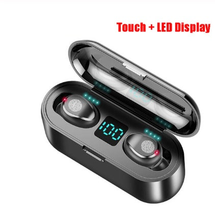 Wireless Bluetooth Earbuds – High-Performance Sound with LED Display!