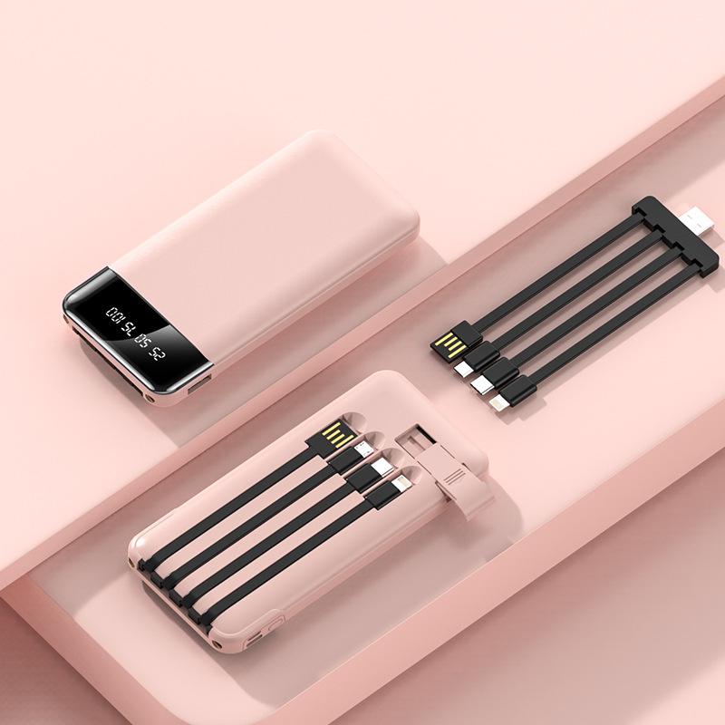 mini-charger-powerbank-rosa-multikabel