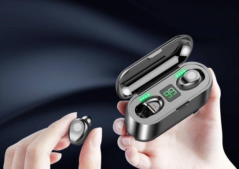 Wireless Bluetooth Earbuds – High-Performance Sound with LED Display!