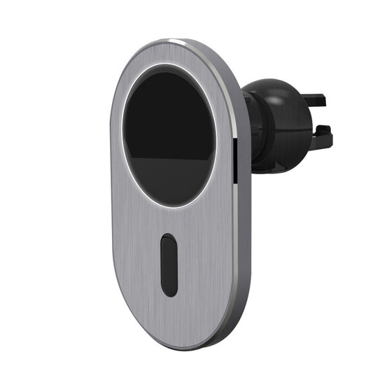 Aluminum Alloy Car Wireless Charger – Fast & Efficient Charging On the Go!