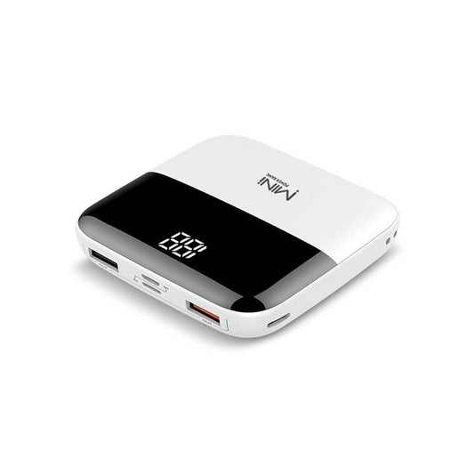 10,000mAh Compact Power Bank – Reliable Charging On the Go!