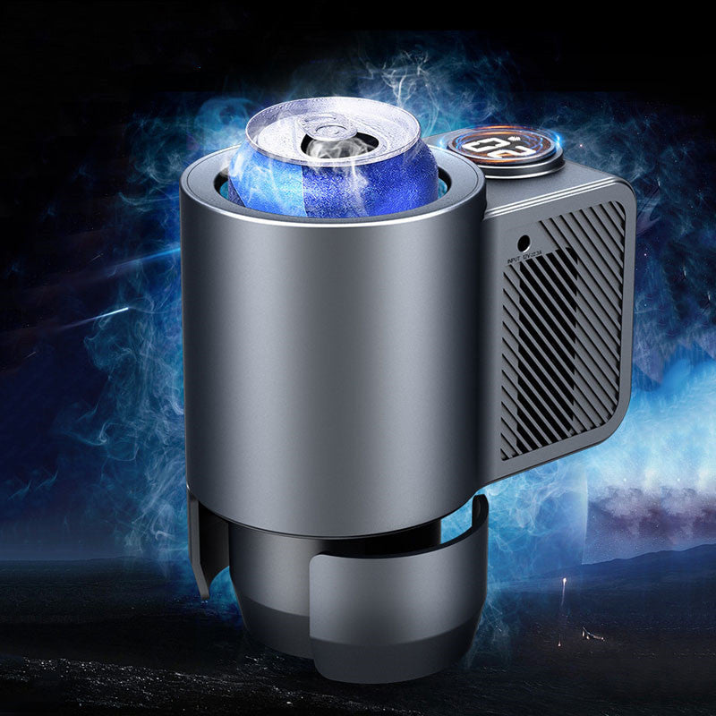 Car Heating & Cooling Cup – Fast Temperature Control for Hot & Cold Drinks!